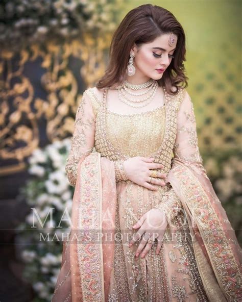 Beautiful Bridal Photo Shoot Of Gorgeous Actress Minal Khan