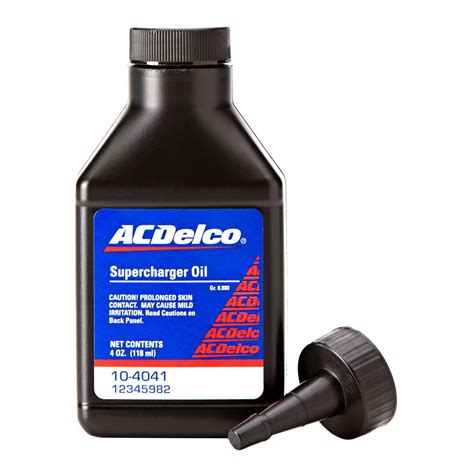 acdelco   synthetic supercharger oil