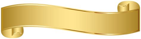 gold banner cliparts   gold banner cliparts png images  cliparts