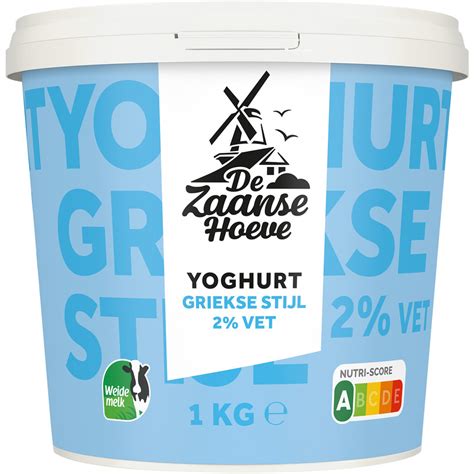 de zaanse hoeve yoghurt griekse stijl  vet reserveren albert heijn