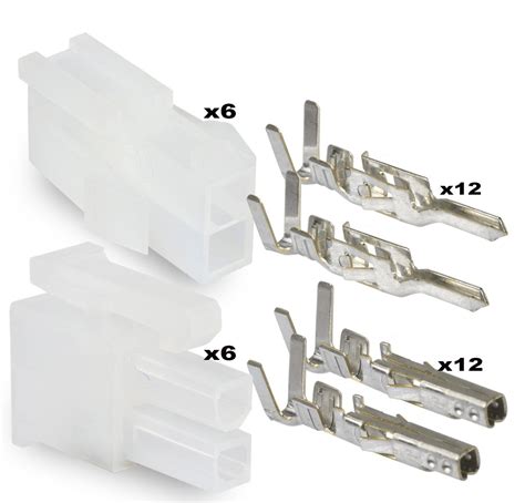 molex  pin connector lot  matched sets   awg wpins mini fit jr amazonin