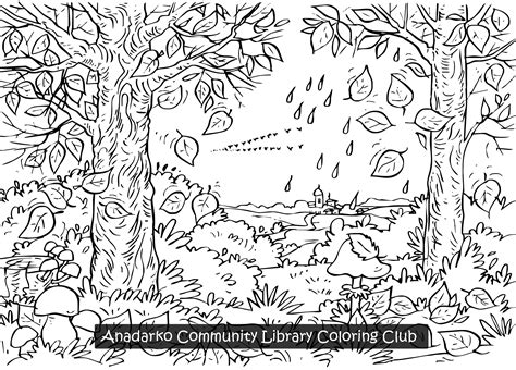 coloring club anadarko community library