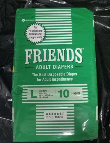 60 years tab style diaper large friends adult diapers at rs 352 pack in
