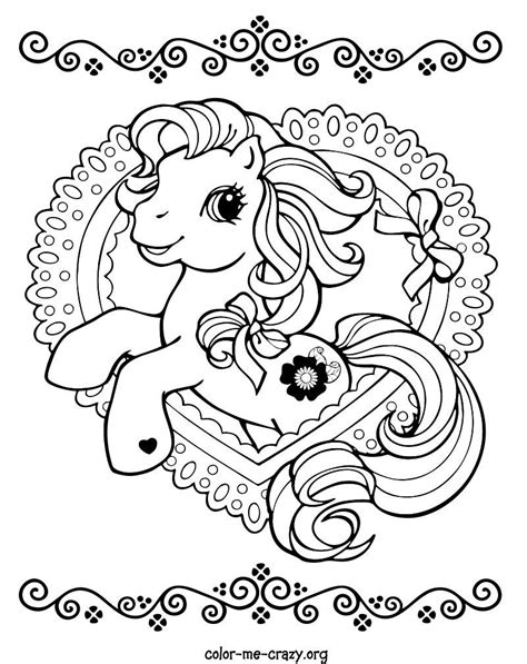 pony coloring page coloring pages  epicness pinterest