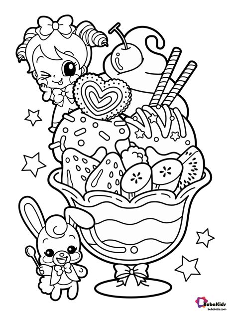 food coloring pages cute shemika menard