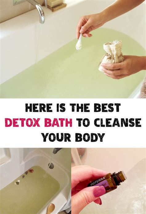 a detox bath is an ancient remedy and anyone can use its benefits here