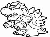 Bowser Clipartmag sketch template