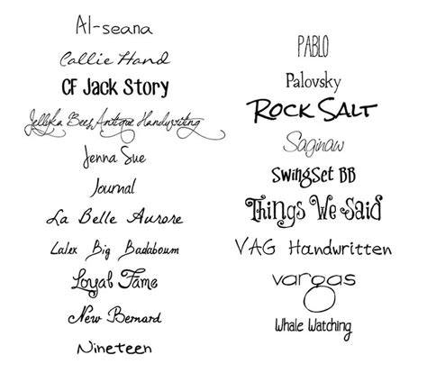 handwriting fonts  designers aptgadgetcom