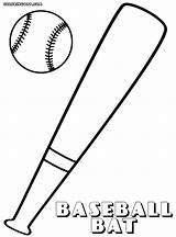 Baseball Bat Coloring Pages Colorings sketch template