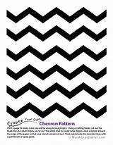 Chevron Pattern Printable Stencil Patterns Clipart Letters Designs Zig Zag Print Gras Outlet Mardi Templates Template Party Coloring Pages Banner sketch template