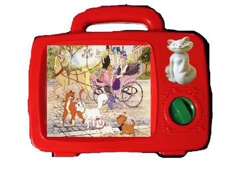 disney  aristocats scrolling musical wind  tv toy childrens
