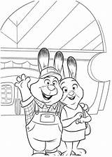 Zootropolis Coloring Pages Trailers Movie sketch template