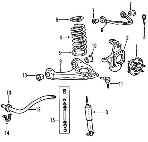 suspension components   chevrolet tahoe chevrolet parts direct