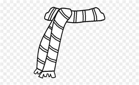 winter scarf clip art snowman scarf coloring page  transparent