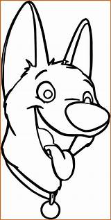 Coloring Dog Face Pages Bolt Drawing Lightning Head Faces Dogs Getdrawings Getcolorings Wecoloringpage Exploit Clipartmag Disney sketch template