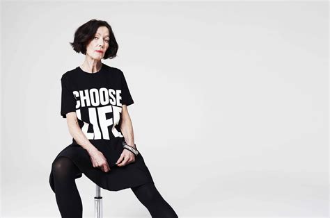 katharine hamnett and her t shirts anti apathy issue red online