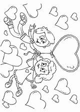 Valentijn Kleurplaat Bimbi Kinderen Schoolplaten Malvorlage Kleurplaten sketch template