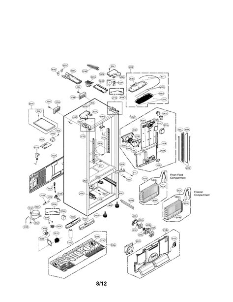 lg french door refrigerator parts diagram reviewmotorsco