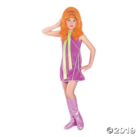 Girl S Scooby Doo Daphne Costume Large 1 Piece S