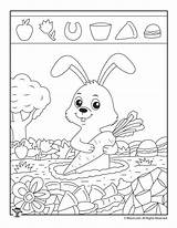 Hidden Printable Easy Pages Animals Activity Printables Kids Puzzle Animal Rabbit Puzzles Games Woojr Objects 그림 숨은 찾기 Preschool Activities sketch template