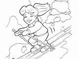 Ski Coloring Jet Pages Doo Getcolorings Printable sketch template