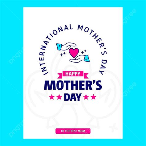 Mother Day Card Vector Png Images Mothers Day Greetings Card Vector