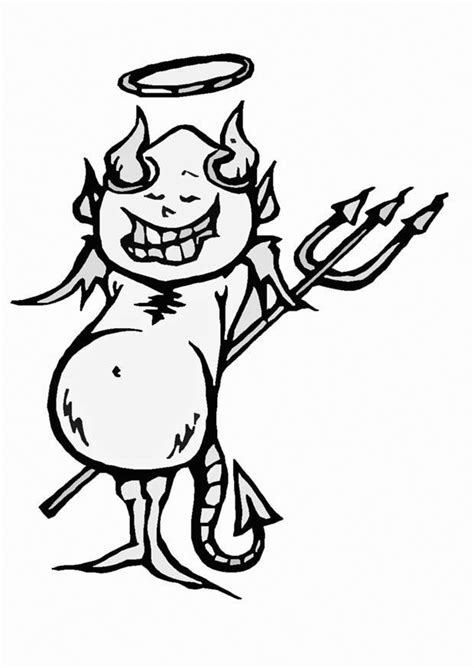 coloring page  devil  printable coloring pages img