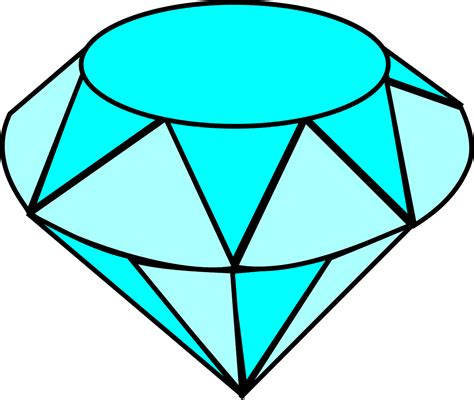 diamond gem jewel  vector graphic  pixabay