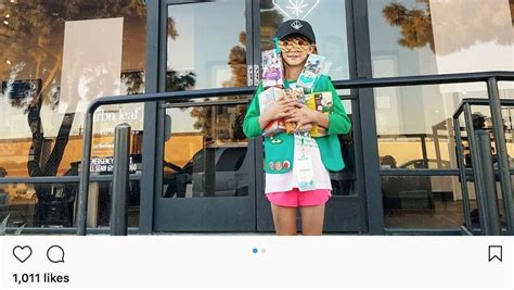 girl scout reportedly sells 300 boxes of cookies outside san diego pot shop