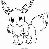 Eevee Stampare sketch template