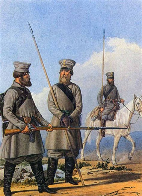 russian militia  military art napoleonic wars imperial russia