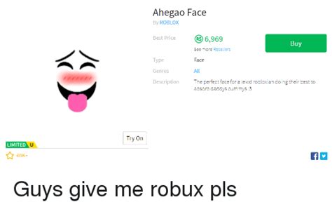 Ahegao Face By Roblox Best Price 6969 Buy Type Genres