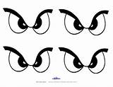 Eyes Halloween Eye Scary Printable Coloring Clipart Small Printables Stencils Pumpkin Silhouette Pages Spooky Scooby Cartoon Stencil Print Eyeball Crafts sketch template