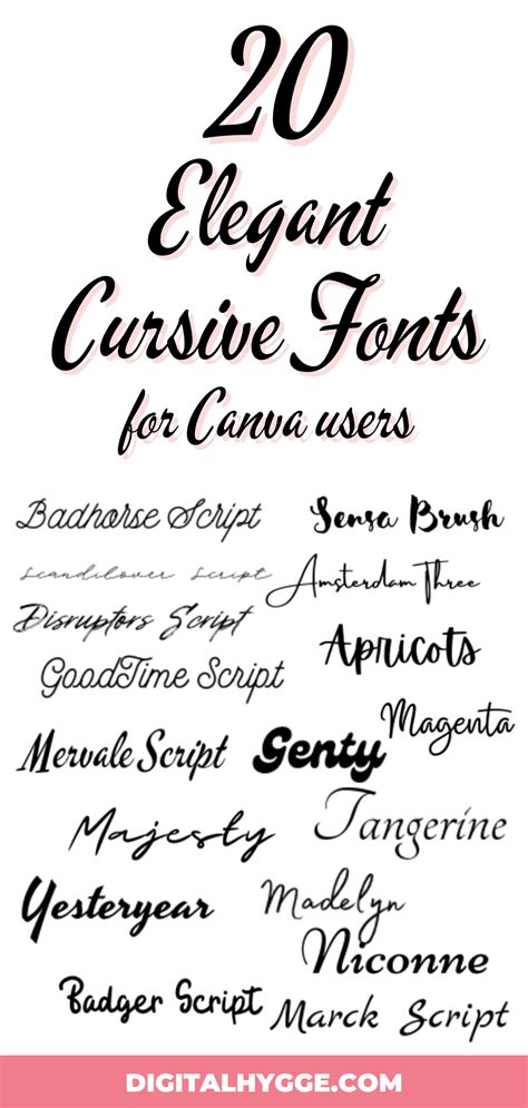 cursive fonts  canva  cursive fonts  cursive