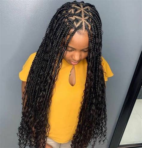 30 amazing triangle box braids we cannot get over new natural hairstyles