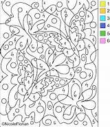 Color Coloring Number Pages Nicole Numbers Printable Adult Adults Paint Kids Else sketch template