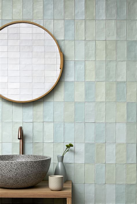 glazed ceramic tiles   handmade aesthetic ceramic tile bathrooms bathroom inspiration