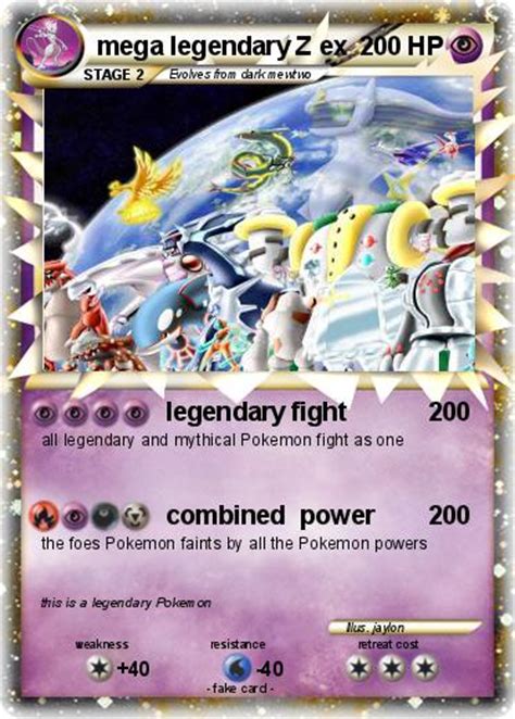 Pokémon Mega Legendary Z Ex Legendary Fight My Pokemon
