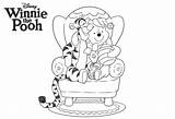Pooh Diaper Comic Tigger Coloring Pages Template Choose Board sketch template