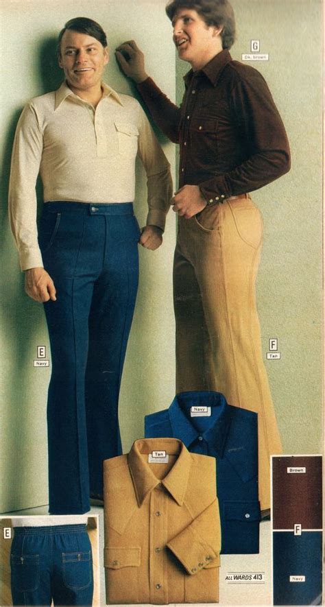 montgomery ward fall winter catalogue 1978 men s casual fashion flashbak