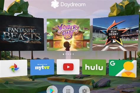 update daydream app laat beeld naar tv en chromecast casten
