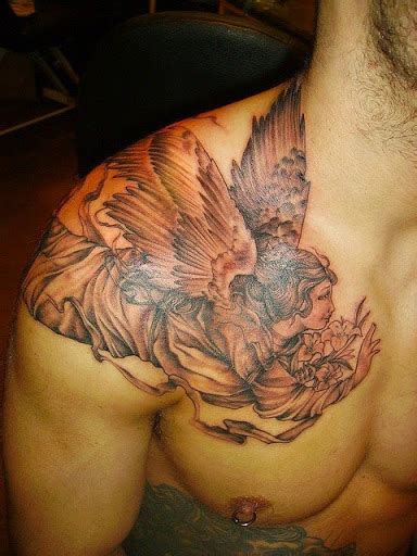 60 Most Amazing Angel Tattoos And Designs The Xerxes