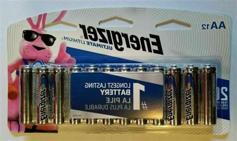 energizer ultimate lithium aa batteries  pack