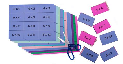 printable multiplication flash cards    answers