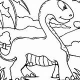 Brachiosaurus Coloring Baby Size Print sketch template