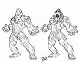 Bigfoot Coloring Pages Sasquatch Finding Printable Colouring Drawing Big Sketch Designlooter Definition Getdrawings Drawings 18kb 610px Library Clipart Popular sketch template
