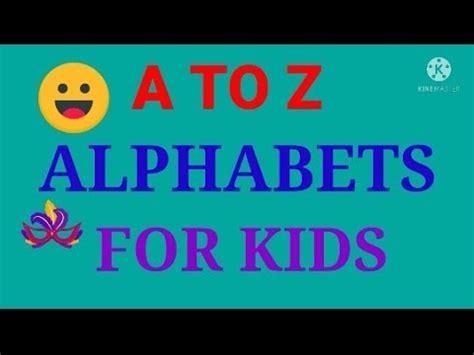 alphabets  kids youtube