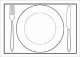 Dinner Plate Plates Food Templates A4 Placemat Kids Healthy Editable Sparklebox Activities Teller Simple Theme Visit Classes Cooking Preschool Choose sketch template