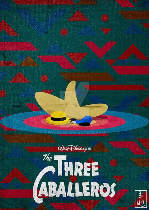 Disney Classics 7 The Three Caballeros By Hyung86 Vintage Disney