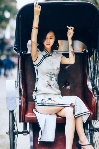 old shanghai style asian femme asiatique jolie